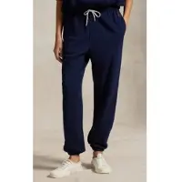 Ralph Lauren für Damen. 211971694003 Leichte Schlupfhose in Marineblau (L), Lässig, Baumwolle
