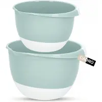 Cadro Küchenschüsseln Set 2 Stück Grün 2L 3.5L