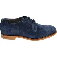 Pollini PB10192G9ECAM760 Herrenschuhe, Wildleder, Blau