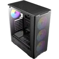 Antec VX-310 ARGB ATX, Micro-ATX , ITX Mid Tower Gaming PC Gehäuse, schwarz