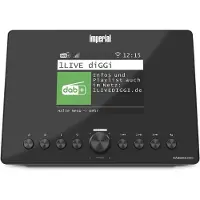 Imperial DABMANI430BK Hybridradio-Adapter Internet DAB+/FM WLAN und LAN Schwarz