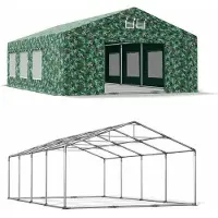 Das Company Summer Party Tent 4x8 Grüne Camuflage SUMMER PLUS CAMO