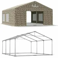 Das Company Summer Party Tent 5x6 Sand SUMMER FLOOR CAMO