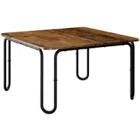 Syfax Couchtisch Altholz 79,5 x 79,5 x 45 cm Holzwerkstoff