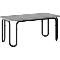 Syfax Couchtisch Grau Sonoma 79,5 x 40 x 36 cm Holzwerkstoff