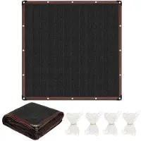 OEM Terrasschirm 400x400 cm aus HDPE für Balkon und Garten