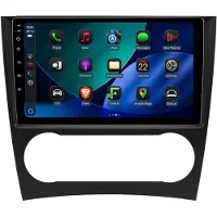 AWESAFE Android Autoradio 9 Zoll 6+128GB für Mercedes C-Klasse W203 Facelift (2004–2007) mit CarPlay & Android Auto Navigation & Bluetooth 4G LTE
