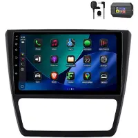 AWESAFE Android Autoradio 10 Zoll 64GB für Skoda Yeti 5L (2009–2018) mit CarPlay & Android Auto Navigation & Bluetooth DAB+