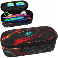CoolPack Campus Einfachkammer-Stifttasche Mit Klappe, Ohne Zubehör, Etui In Der Farbe Amber