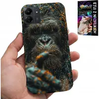 Inny producent Hülle für Xiaomi Redmi 13C 4G - Affe, kleines Affenkind, Gorilla, Tiere + Schutzglas