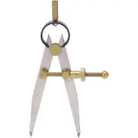 Gistuch Flügelteiler, hochpräzise, rostbeständig, goldfarben, verstellbar, abschließbar, Lederlehre für Heimwerker, 150 mm