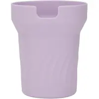 Gistuch Tassenbodenschutz, stilvoller, kratzfester Silikonstiefel für Stanley 40oz Lavendelviolett