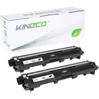 Kineco 2X Toner ersetzt TN241BK TN245 Doppelpack 2X Schwarz für Brother HL-3142CW MFC-9332CDW
