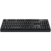 Vivanco VIVancoANSI-Tastatur, Kabelgebunden Mit 1,5 M USB-A-Kabel, 104 Tasten, Englisches Layout