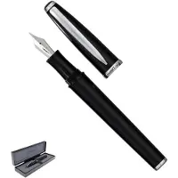 OEM Tintenfeder - Federhalter - Alltags-Schreiben - Sanfte Feder - 13.7 cm - Schwarz