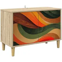Syfax TV-Schrank BONN 69 x 33 x 50 cm Sonoma Holzwerkstoff