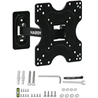 3MK SlimGrip 20 TV Wandhalterung 14-42 Zoll Schwenkbar Neigbar VESA 20kg Schwarz
