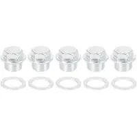 OEM Metallische Aftapschraube M20x1,5 - Set aus 5 - Verbesserte Leistung - Öl-Abschraubungs-Set - Öl-Abschraubungs-Kit