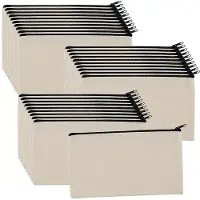 OEM Geschikt Canvas-Tasche für 30 Stifte - 12x21 cm - Blanco - Hochwertig - Dauerhaft - Stofftasche