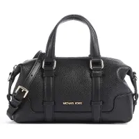 Michael Kors Umhängetasche aus Leder, Modell Teddi Mini, weich, in Schwarz