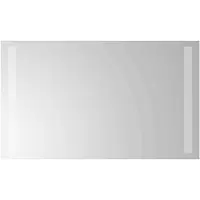 vidaXL LED-Badezimmerspiegel Transparent 60 x 30 cm Gehärtetes Glas