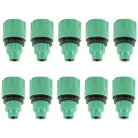 OEM Gartenschlauchanschluss - 10er Pack - Schnelle Verbindung - Geeignet für 3/8 Gartenschlauch - Wetterfest und rostfrei - Gartenaccessoires
