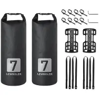 OEM PVC-Fahrradtasche 7L wasserdicht - Roll Top - Fahrradbeutel - Fahrradabdeckertasche - Outdoor - PVC-Abdeckung - Fahrradtasche