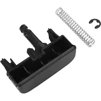 OEM Kunststoff-Achterklappenschlossknop - Einfache Installation - Direkte Ersatzmöglichkeit - Für Renault Megane Scenic - Teilnummer 7700435694 - Kofferhaube-Knopf
