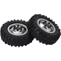 OEM RC-Set für SCX24 1/24 Auto - 2 Stück - 55mm - Hochleistungsreifen - Gummireifen - Hex-Antrieb