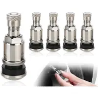 OEM Stahl-Luftventil - Universell - 4er Set - 42 x 11 mm