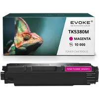 Evoke Toner-Kompatibilkartusche für den Kyocera-Drucker TK5380 M 1T02Z0CNL0 M, Magenta, 10.000 Seiten, kompatibel mit ECOSYS MA4000cifx und MA4000cix