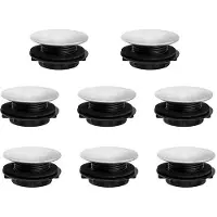 OEM Kunststof Kraanstopper 8er Pack - Einfache Installation - Wasserhahn Abdeckung - Leckschutz - Badkamer Wasserhahn Abdeckung - Kunststoff/Rostfreier Stahl