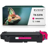 Evoke Toner-Kompatibilkartusche für den Kyocera-Drucker TK5370 M 1T02YJBNL0 M, Magenta, 5.000 Seiten, kompatibel mit ECOSYS MA3500cifx, MA3500cix und PA3500cx