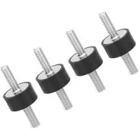 OEM Geluidsreduzierende Isolatoren für M6 - Schokbeständige Geländefilter - 4 Stück - Einfache Konstruktion - Geluidsreduktion - Schutz vor Vibrationen