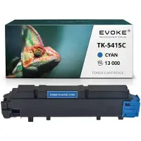 Evoke Toner-Kompatibilkartusche für den Kyocera-Drucker TK5415 C 1T02Z7CNL0 C, Cyan, 13.000 Seiten, kompatibel mit dem TASKalfa MA4500ci