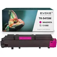 Evoke Toner-Kompatibilkartusche für den Kyocera-Drucker TK5415 M 1T02Z7CNL0 M, Magenta, 13.000 Seiten, kompatibel mit TASKalfa MA4500ci