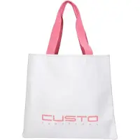 Custo Barcelona Solara Chic Shopper Tasche für Damen 100% Kunstleder Elegant und Vielseitig Maira UNICA 40x35x1 cm C261-2050S-V12 WHITE