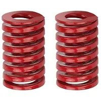 OEM Aluminium-Spiral-Dämpfer 2er Set - Hohes Dämpfungsvermögen - Gute Elastizität - Hinterachsdämpfer