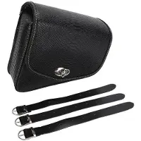 OEM Universal Gepäcktasche mit hoher Kapazität - Kunstleder - Schwarz - 24 x 18 x 10 cm - Motorradtasche