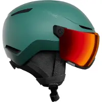 Atomic - Casque de ski - Revent Visor Stereo Silver Pine für Damen - Größe 59-63 cm - Grün