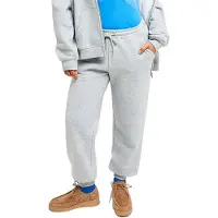 Roxy Jogger Pants "Surf Stoked Brushed", Damen, Gr. S, medium grau heather, Obermaterial: 60% Baumwolle, 40% Polyester., Hosen Jogger Pants