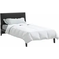 vidaXL Bettdecke 135 x 220 cm Frühling, Herbst Feder Weiß Atmungsaktiv