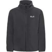 Jack Wolfskin Fleecejacke "TAUNUS 200 FZ K", Kinder, Gr. 116, schwarz, Obermaterial: 100% Polyester. Futter: 100% Polyester, Jacken Fleecejacke, für Kinder, mit 3-in-1-Kompatibilität, warm