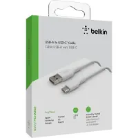 Belkin BoostCharge, 1 m, USB A, USB C, Weiß