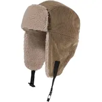 Maximo - Boy's Fliegermütze - Mütze Gr 55-57 cm braun