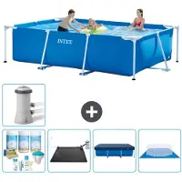 Intex Rechteckiger Frame Pool - 300x200x75 cm - 6-teilig S20044
