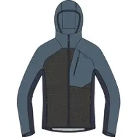 CMP MAN Jacket FIX Hood carbone mel.-avio (64UZ) 46