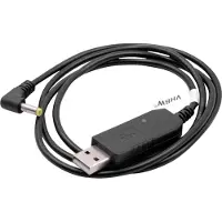 VHBW Ladegerät kompatibel mit Baofeng BF-F8-Plus, BF-F8HP, BF-F9, BF-UV-6 Funkgerät, Funkgerät-Akkus - USB-Ladekabel, 93 cm, mit Kontrollleuchte