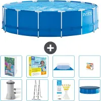 Intex Frame Pool Rund - 457x122 cm - 7-teilig S529