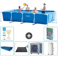 Intex Rechteckiger Frame Pool - 450x220x84 cm - 5-teilig S2